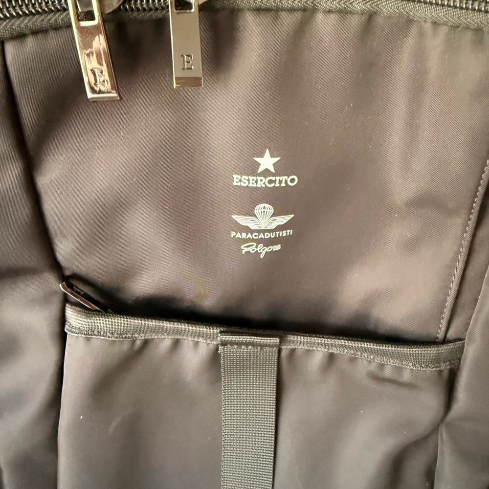 Ciak Roncato Black Men's Backpack - Picture 6 of 9